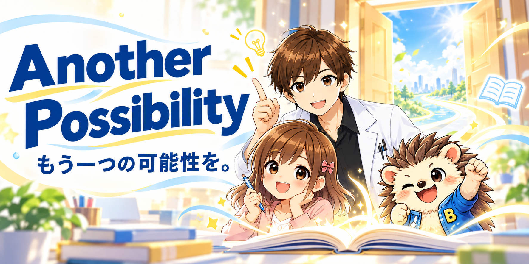 Another Possibility もう一つの可能性を。公式キャラクターと学びの扉。